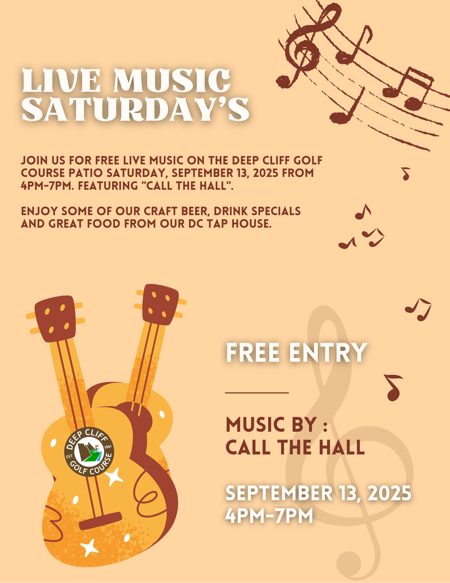 Deep Cliff Live Music Sat